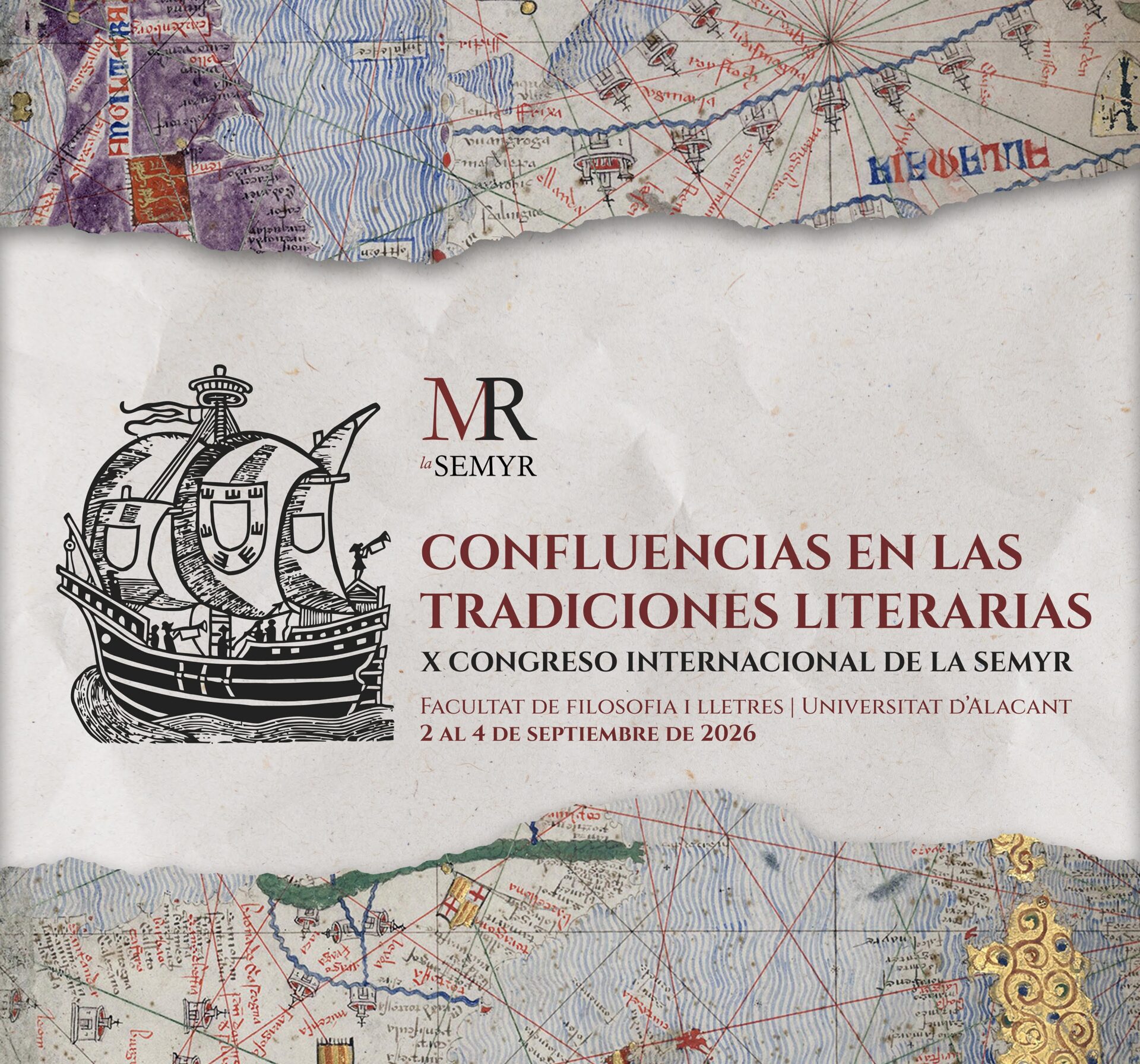 «Confluencias en las tradiciones literarias», X Congreso Internacional de la SEMYR (Septiembre 2026)
